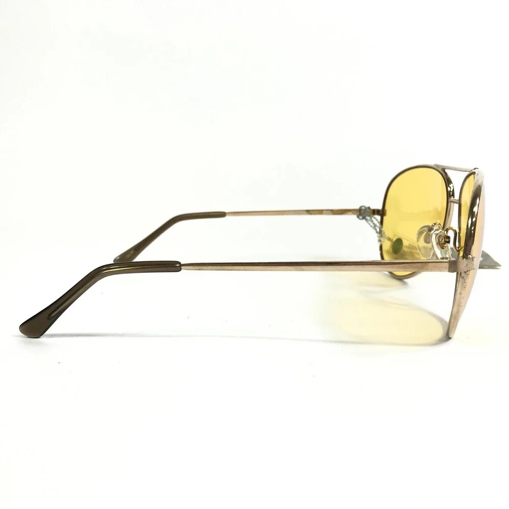 Vintage Serengeti Sunglasses 5123M Kilimanjaro Aviator Yellow Photochromic 58 mm